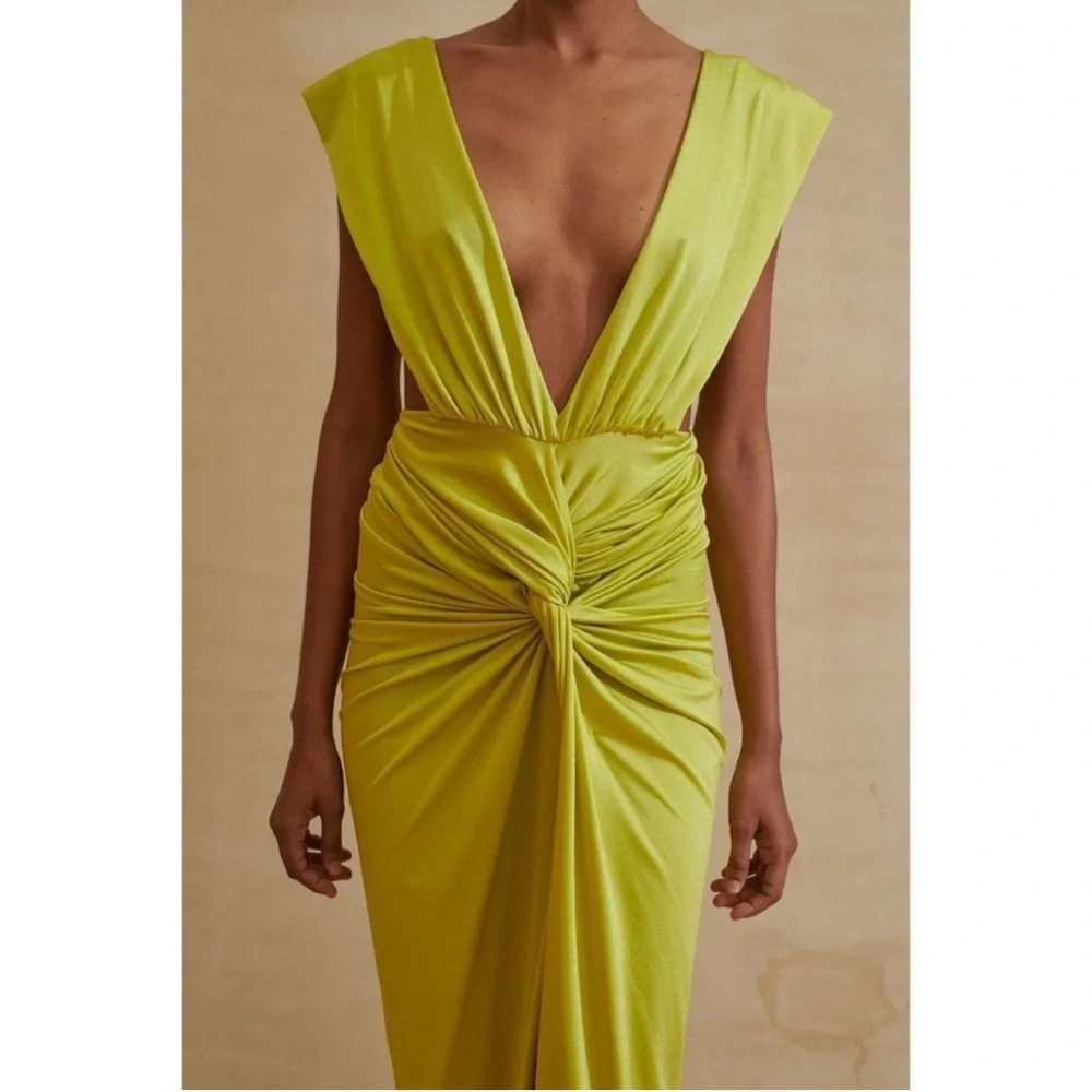 Baobab Collection Yellow Midi Dress - Picture 5 of 13